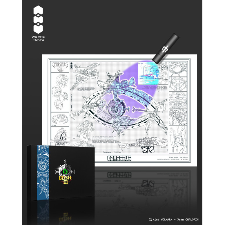 Ulisse 31 Stampa d'arte UV - Odisseo A3 - We Are Tokyo