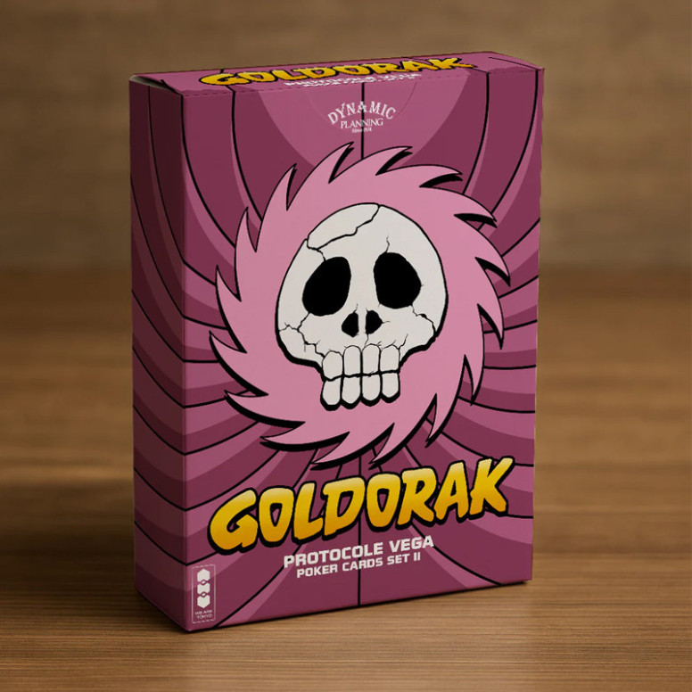 Goldrake (Grendizer) - Set di 54 carte da poker - Set di carte da poker protocollo Vega II - We Are Tokyo