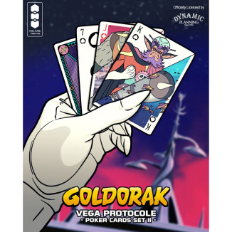 Goldrake (Grendizer) - Set di 54 carte da poker - Set di carte da poker protocollo Vega II - We Are Tokyo