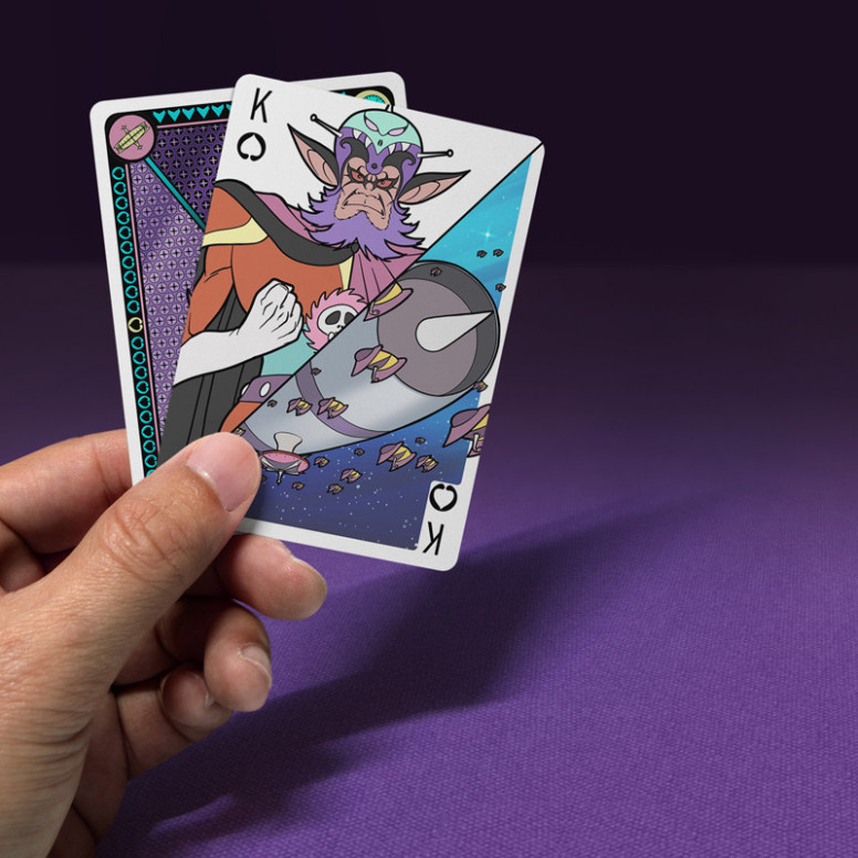 Goldrake (Grendizer) - Set di 54 carte da poker - Set di carte da poker protocollo Vega II - We Are Tokyo