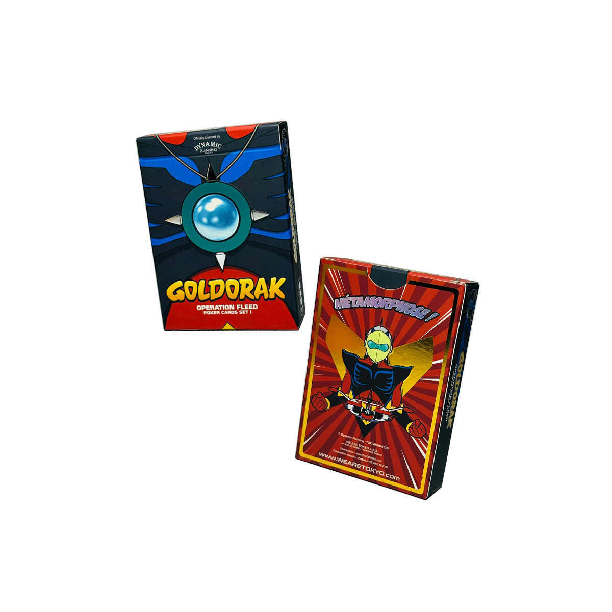 Goldrake (Grendizer) - Set di 54 carte da poker - Operazione Fleed Set di carte da poker I - We Are Tokyo