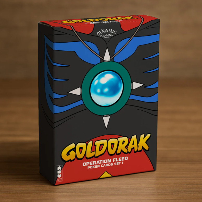 Goldrake (Grendizer) - Set di 54 carte da poker - Operazione Fleed Set di carte da poker I - We Are Tokyo