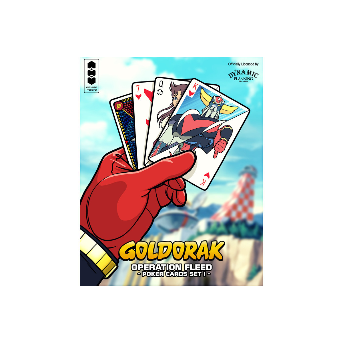Goldrake (Grendizer) - Set di 54 carte da poker - Operazione Fleed Set di carte da poker I - We Are Tokyo
