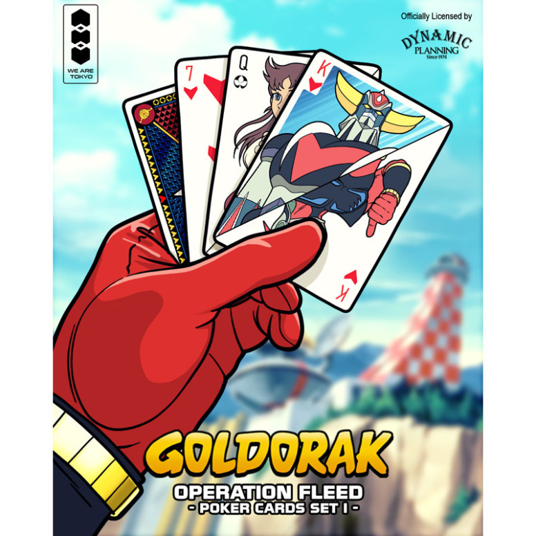 Goldrake (Grendizer) - Set di 54 carte da poker - Operazione Fleed Set di carte da poker I - We Are Tokyo