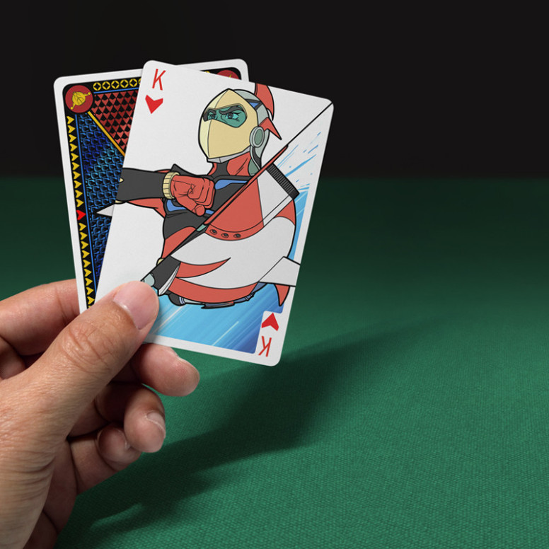Goldrake (Grendizer) - Set di 54 carte da poker - Operazione Fleed Set di carte da poker I - We Are Tokyo