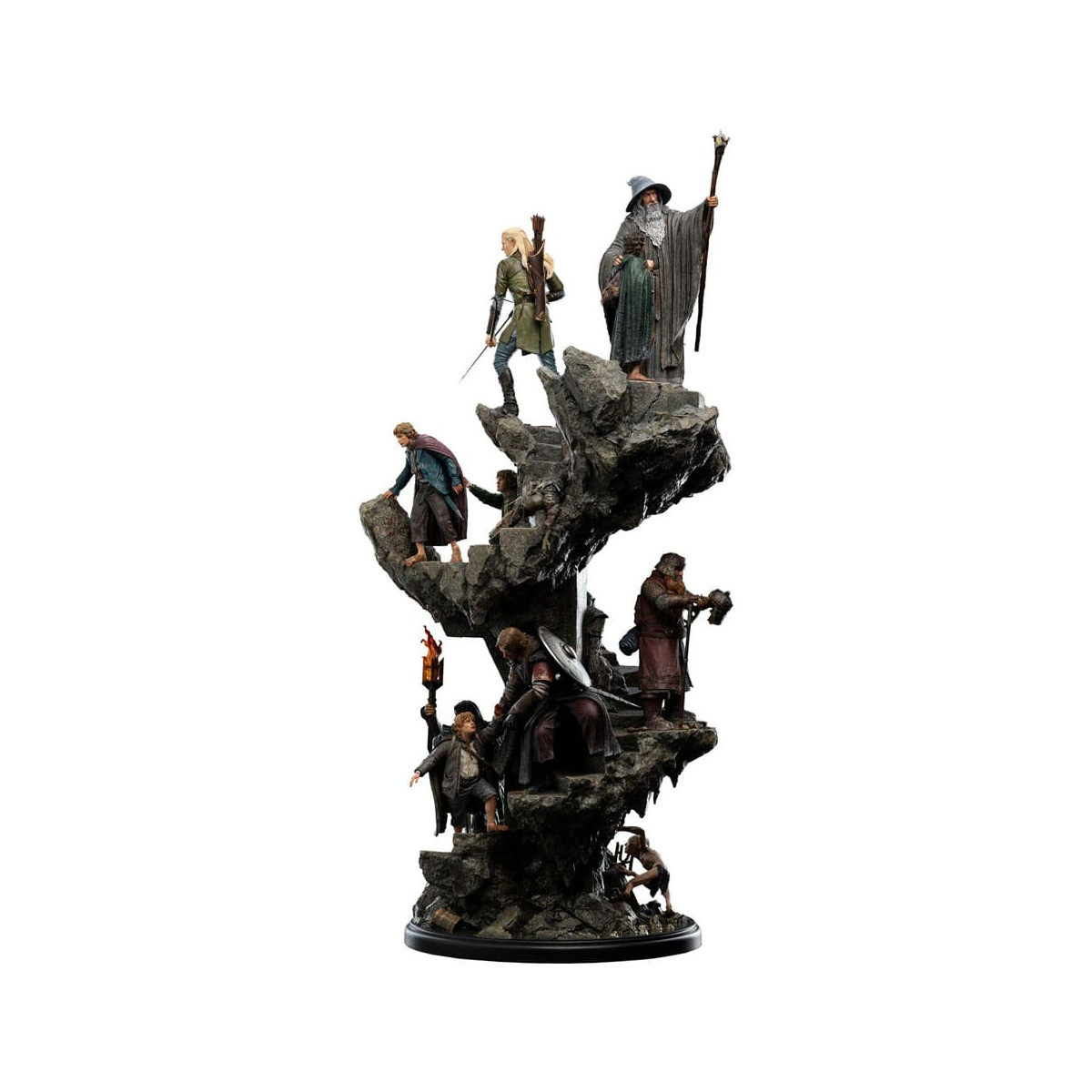 Statuetta della Masters Collection de Il Signore degli Anelli - La Compagnia dell'Anello Edizione Limitata 1/6