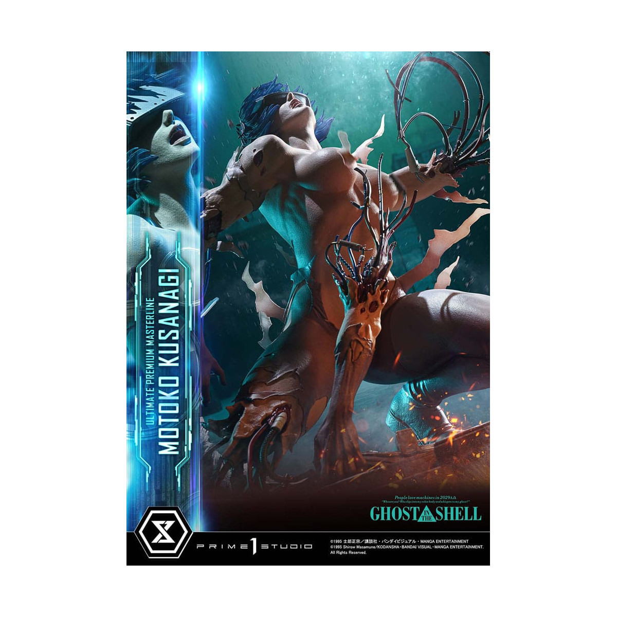 Prime 1 Studio Ghost in the Shell - Motoko Kusanagi Ultimate Premium Masterline Series 1/4