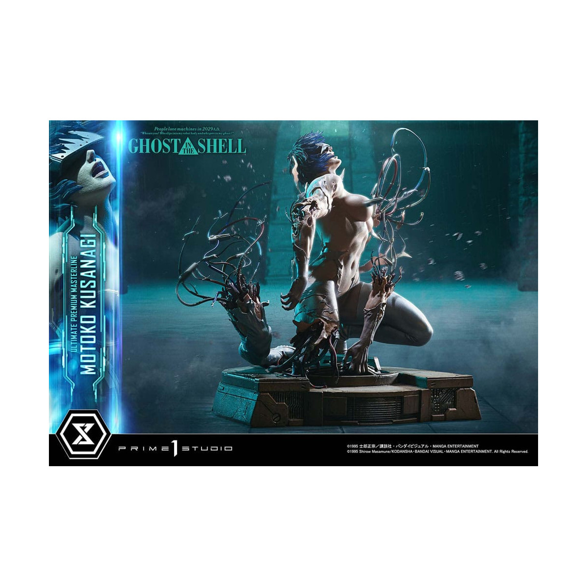 Prime 1 Studio Ghost in the Shell - Motoko Kusanagi Ultimate Premium Masterline Series 1/4