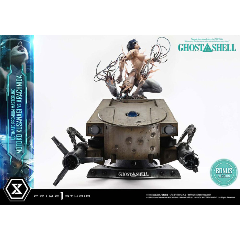 Prime 1 Studio Ghost in the Shell - Motoko Kusanagi vs Arachnida Versione bonus Serie Ultimate Premium Masterline 1/4