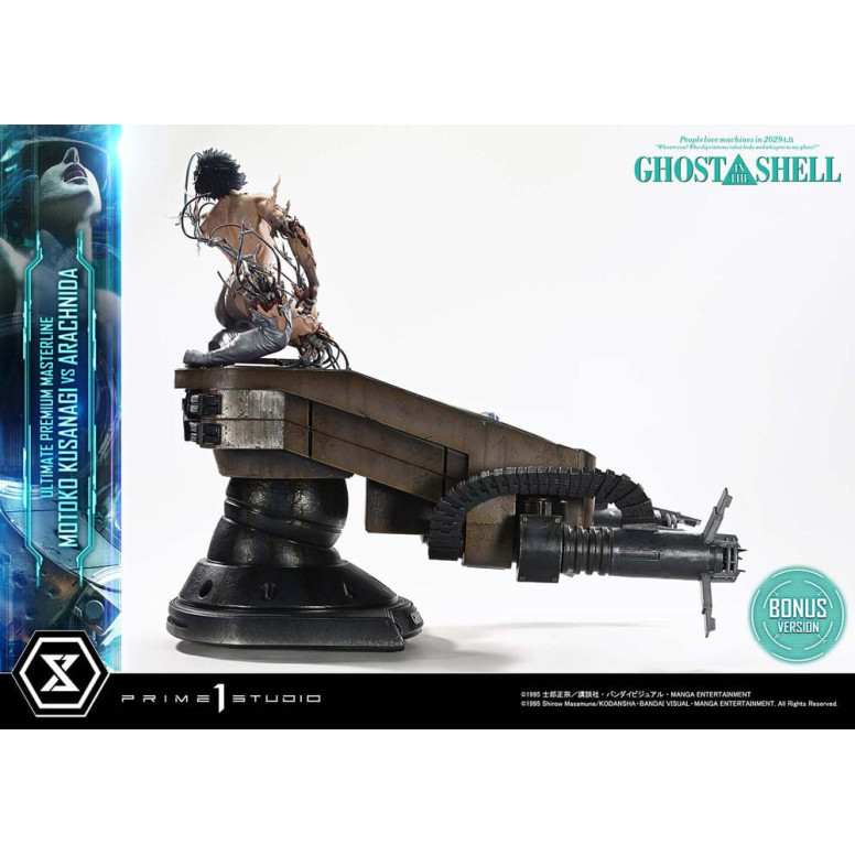 Prime 1 Studio Ghost in the Shell - Motoko Kusanagi vs Arachnida Versione bonus Serie Ultimate Premium Masterline 1/4