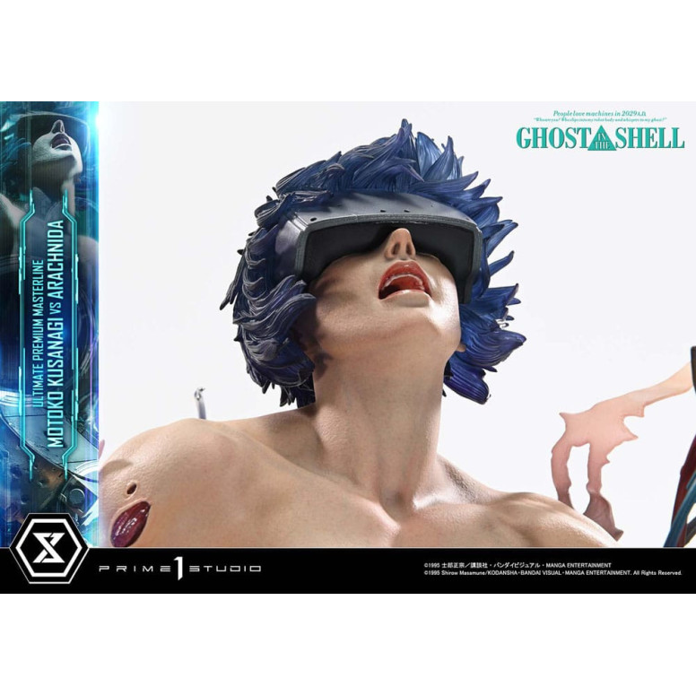 Prime 1 Studio Ghost in the Shell - Motoko Kusanagi vs Arachnida Versione bonus Serie Ultimate Premium Masterline 1/4