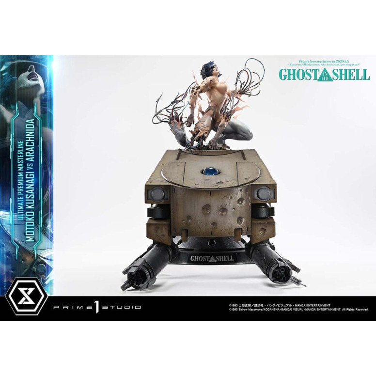 Prime 1 Studio Ghost in the Shell - Motoko Kusanagi vs Arachnida Versione bonus Serie Ultimate Premium Masterline 1/4