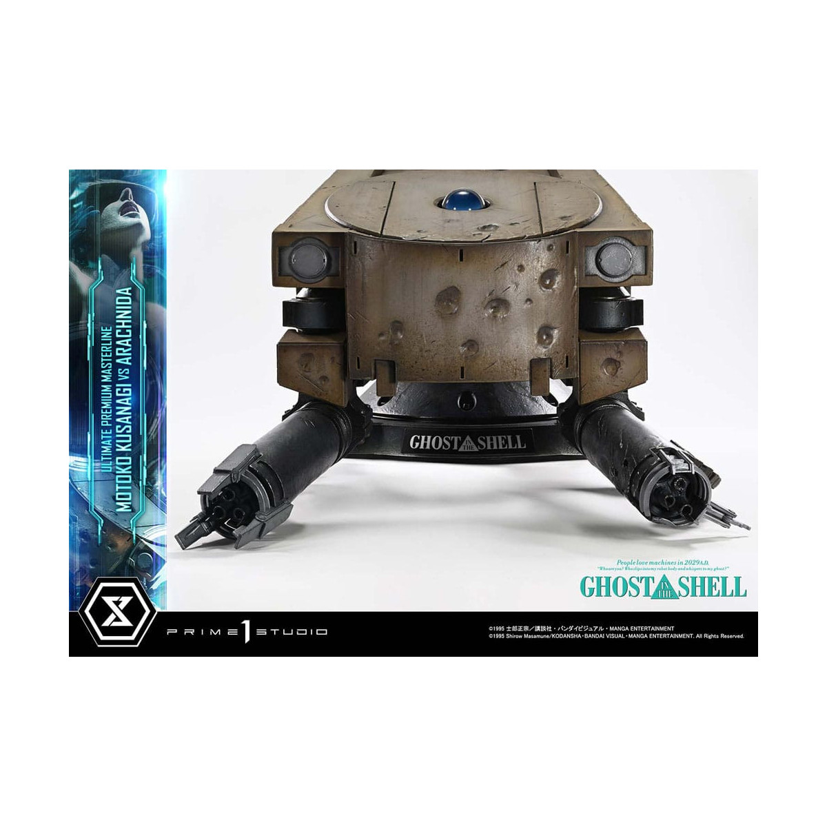 Prime 1 Studio Ghost in the Shell - Motoko Kusanagi vs Arachnida Versione bonus Serie Ultimate Premium Masterline 1/4
