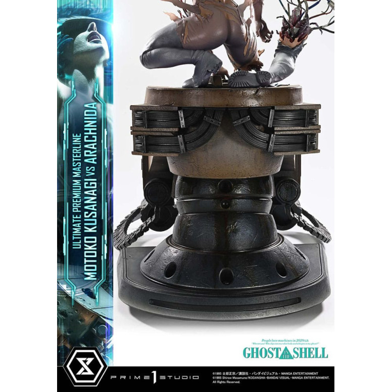 Prime 1 Studio Ghost in the Shell - Motoko Kusanagi vs Arachnida Versione bonus Serie Ultimate Premium Masterline 1/4