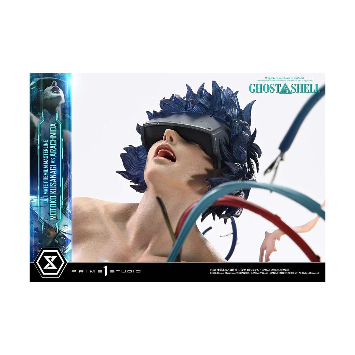 Prime 1 Studio Ghost in the Shell - Motoko Kusanagi vs Arachnida Versione bonus Serie Ultimate Premium Masterline 1/4
