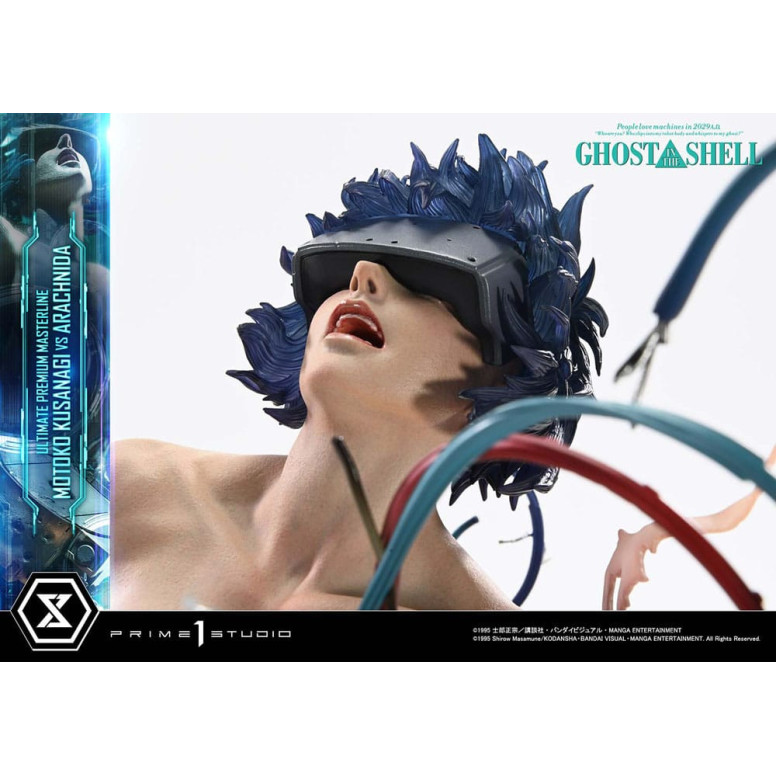 Prime 1 Studio Ghost in the Shell - Motoko Kusanagi vs Arachnida Versione bonus Serie Ultimate Premium Masterline 1/4