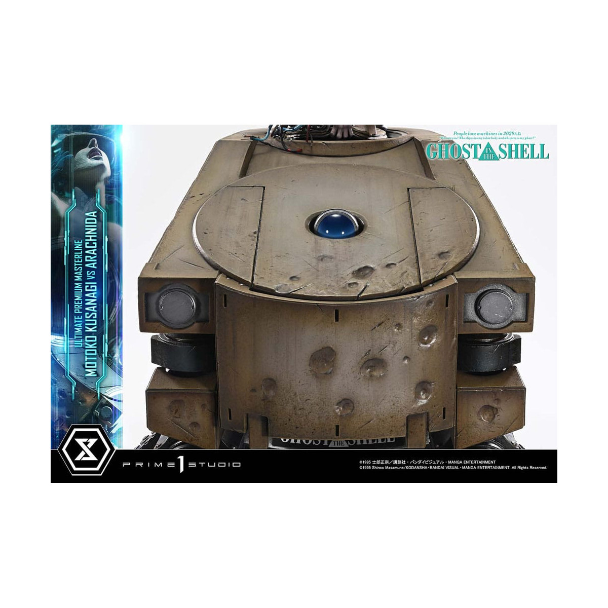 Prime 1 Studio Ghost in the Shell - Motoko Kusanagi vs Arachnida Versione bonus Serie Ultimate Premium Masterline 1/4
