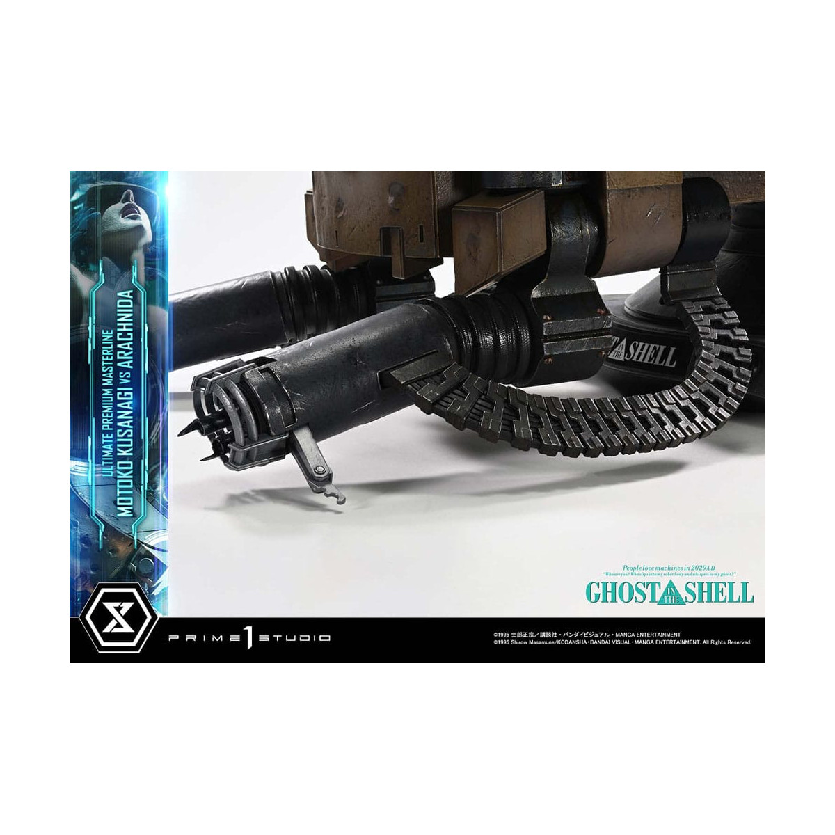 Prime 1 Studio Ghost in the Shell - Motoko Kusanagi vs Arachnida Versione bonus Serie Ultimate Premium Masterline 1/4