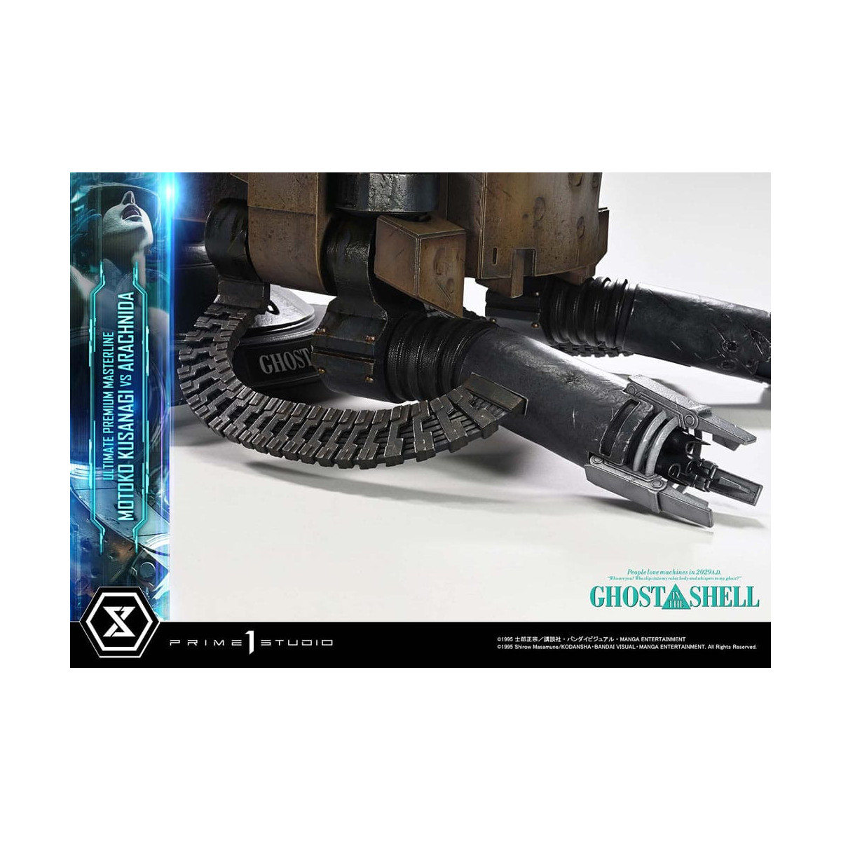 Prime 1 Studio Ghost in the Shell - Motoko Kusanagi vs Arachnida Versione bonus Serie Ultimate Premium Masterline 1/4