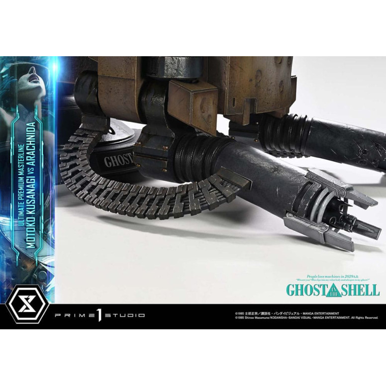 Prime 1 Studio Ghost in the Shell - Motoko Kusanagi vs Arachnida Versione bonus Serie Ultimate Premium Masterline 1/4