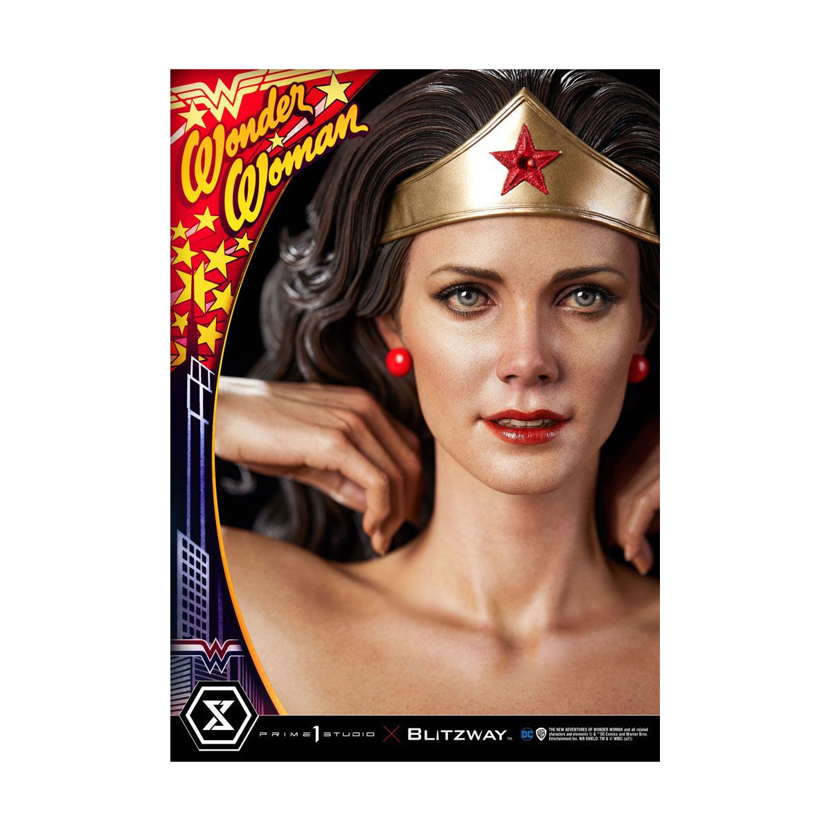 Prime 1 Studio X Blitzway DC Comics - Lynda Carter Wonder Woman 1975 Bonus Version 1/3 Statua