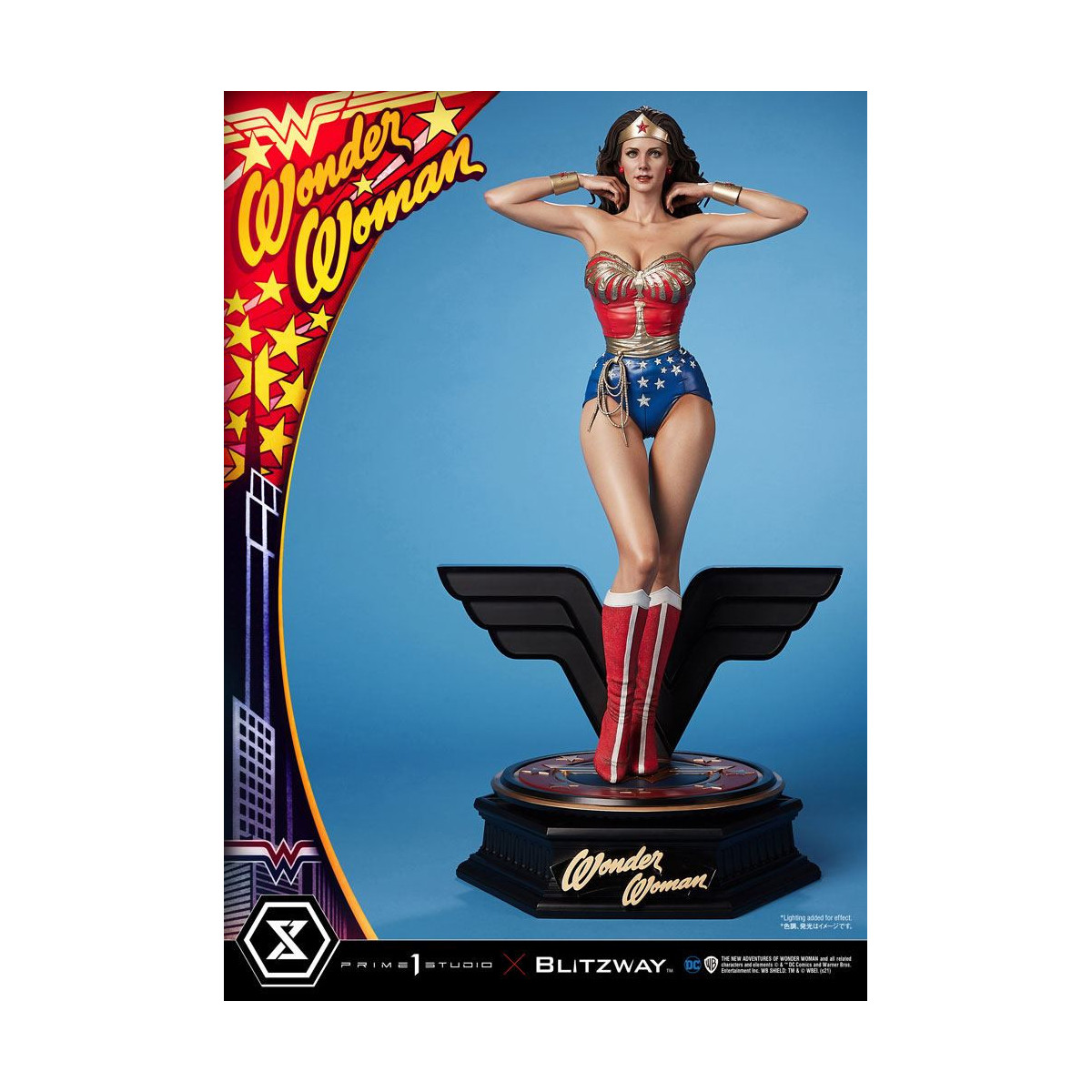 Prime 1 Studio X Blitzway DC Comics - Lynda Carter Wonder Woman 1975 Bonus Version 1/3 Statua