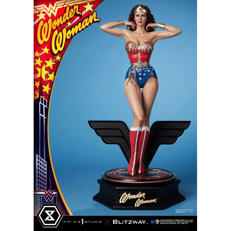 Prime 1 Studio X Blitzway DC Comics - Lynda Carter Wonder Woman 1975 Bonus Version 1/3 Statua