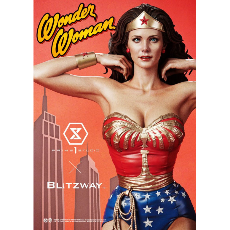 Prime 1 Studio X Blitzway DC Comics - Lynda Carter Wonder Woman 1975 Bonus Version 1/3 Statua