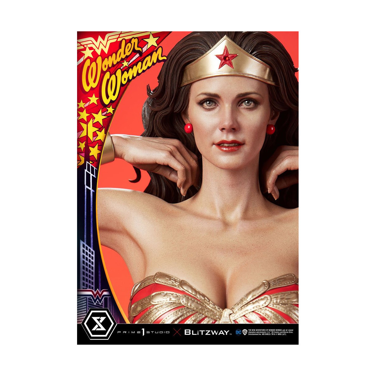 Prime 1 Studio X Blitzway DC Comics - Lynda Carter Wonder Woman 1975 Bonus Version 1/3 Statua