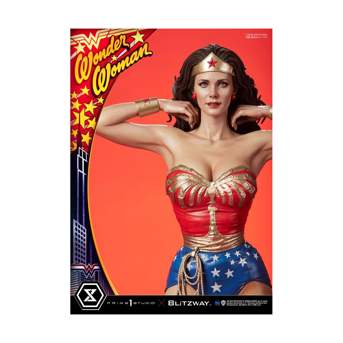 Prime 1 Studio X Blitzway DC Comics - Lynda Carter Wonder Woman 1975 Bonus Version 1/3 Statua