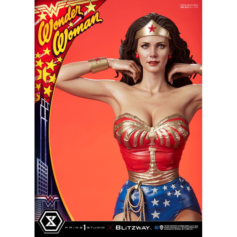 Prime 1 Studio X Blitzway DC Comics - Lynda Carter Wonder Woman 1975 Bonus Version 1/3 Statua