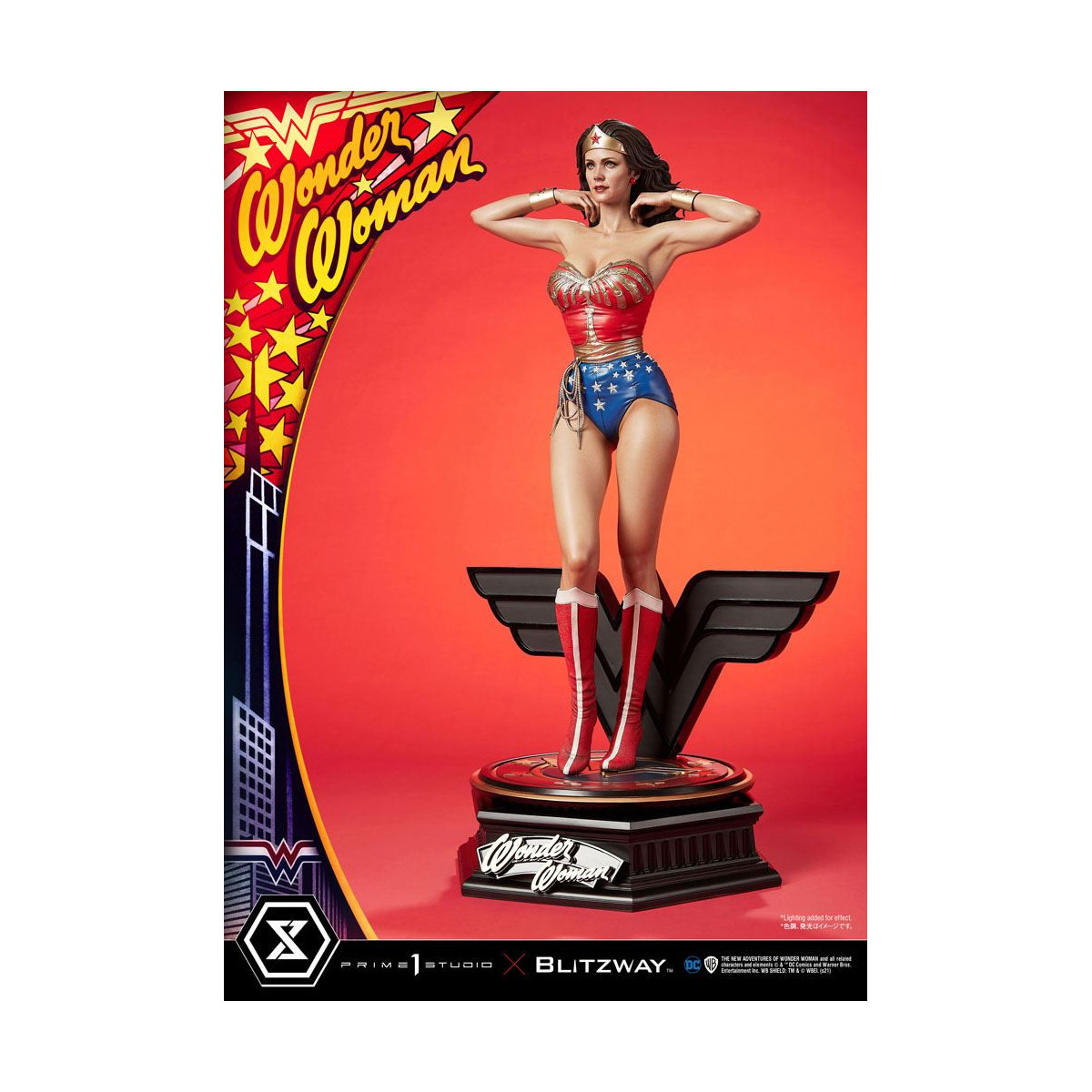 Prime 1 Studio X Blitzway DC Comics - Lynda Carter Wonder Woman 1975 Bonus Version 1/3 Statua