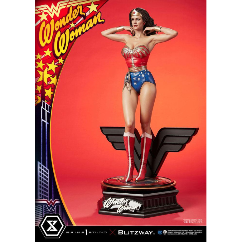 Prime 1 Studio X Blitzway DC Comics - Lynda Carter Wonder Woman 1975 Bonus Version 1/3 Statua