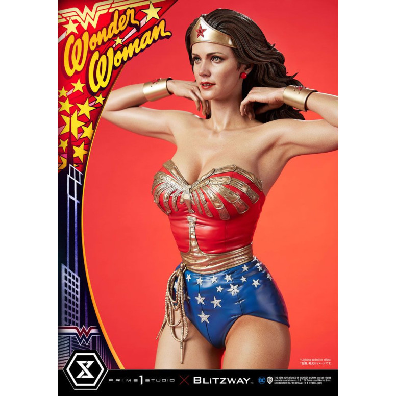 Prime 1 Studio X Blitzway DC Comics - Lynda Carter Wonder Woman 1975 Bonus Version 1/3 Statua