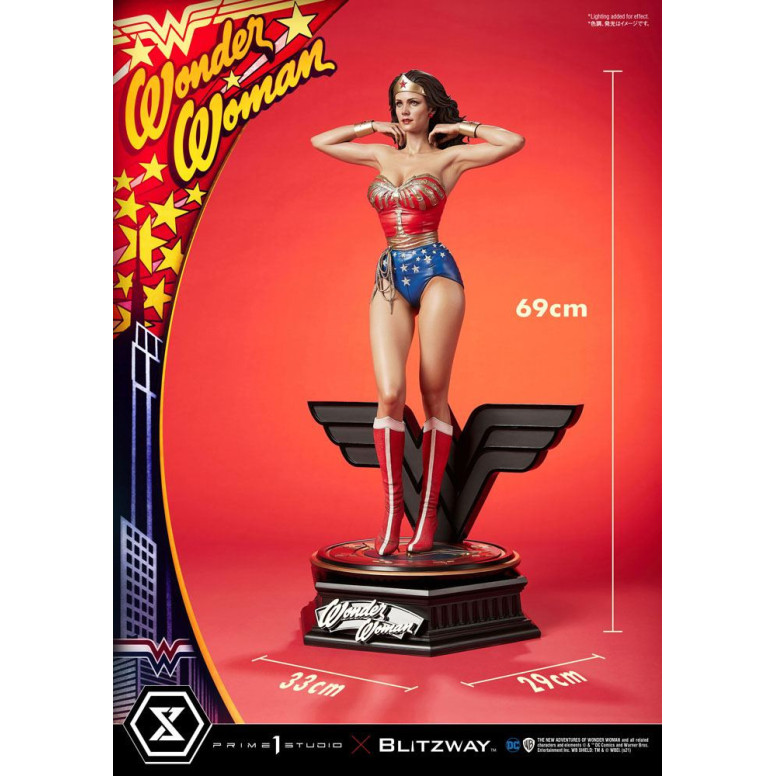Prime 1 Studio X Blitzway DC Comics - Lynda Carter Wonder Woman 1975 Bonus Version 1/3 Statua