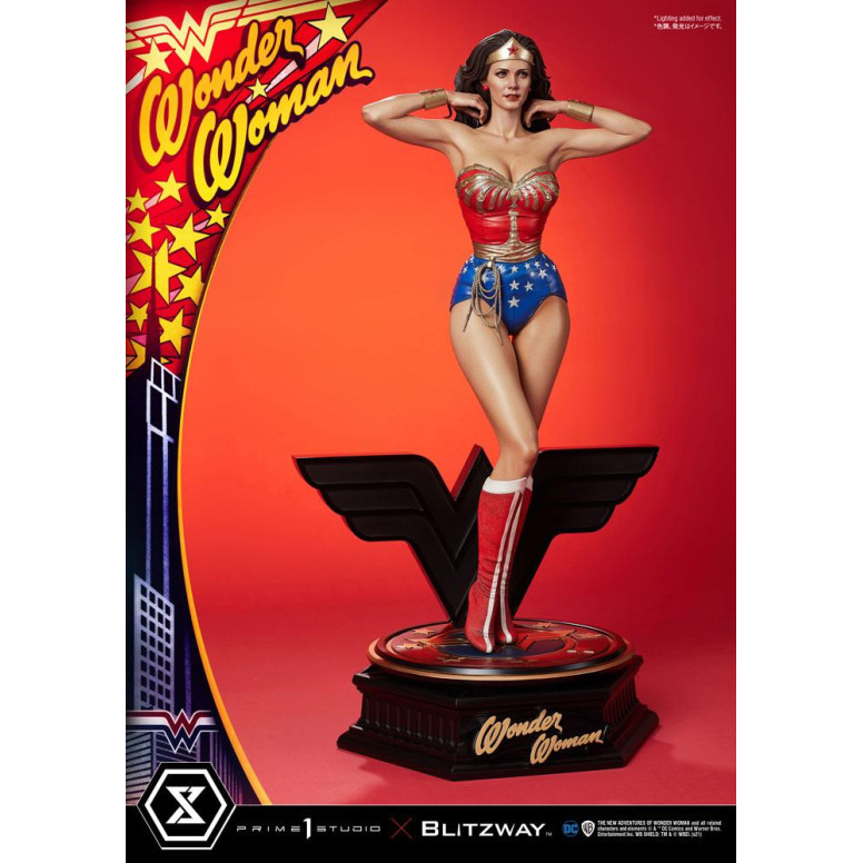 Prime 1 Studio X Blitzway DC Comics - Lynda Carter Wonder Woman 1975 Bonus Version 1/3 Statua