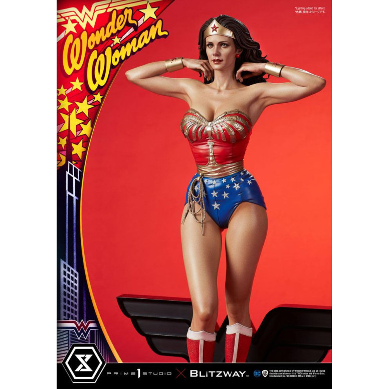 Prime 1 Studio X Blitzway DC Comics - Lynda Carter Wonder Woman 1975 Bonus Version 1/3 Statua