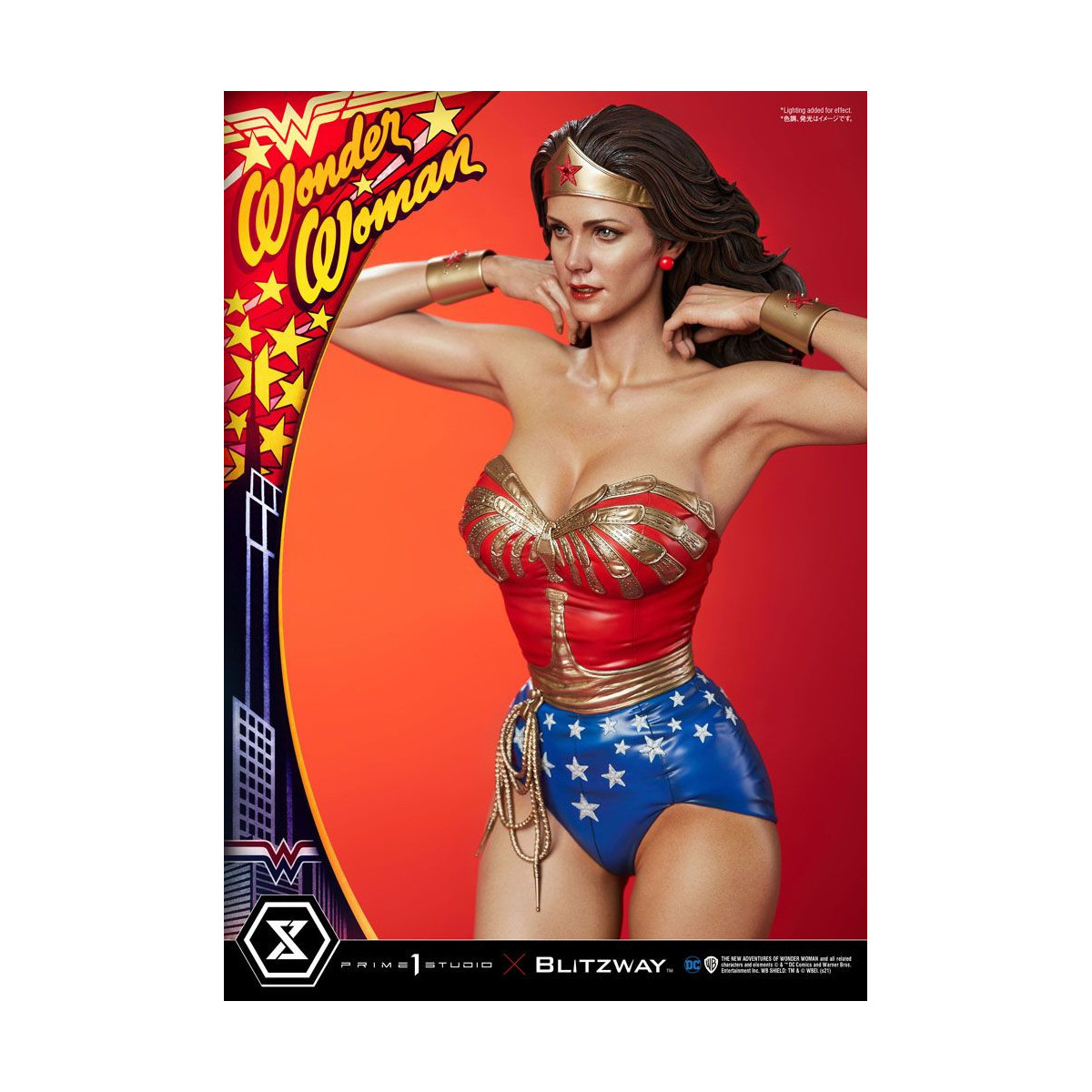 Prime 1 Studio X Blitzway DC Comics - Lynda Carter Wonder Woman 1975 Bonus Version 1/3 Statua