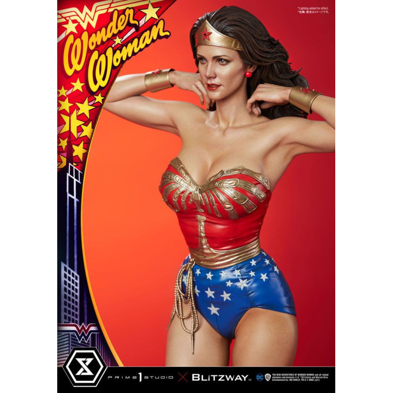 Prime 1 Studio X Blitzway DC Comics - Lynda Carter Wonder Woman 1975 Bonus Version 1/3 Statua
