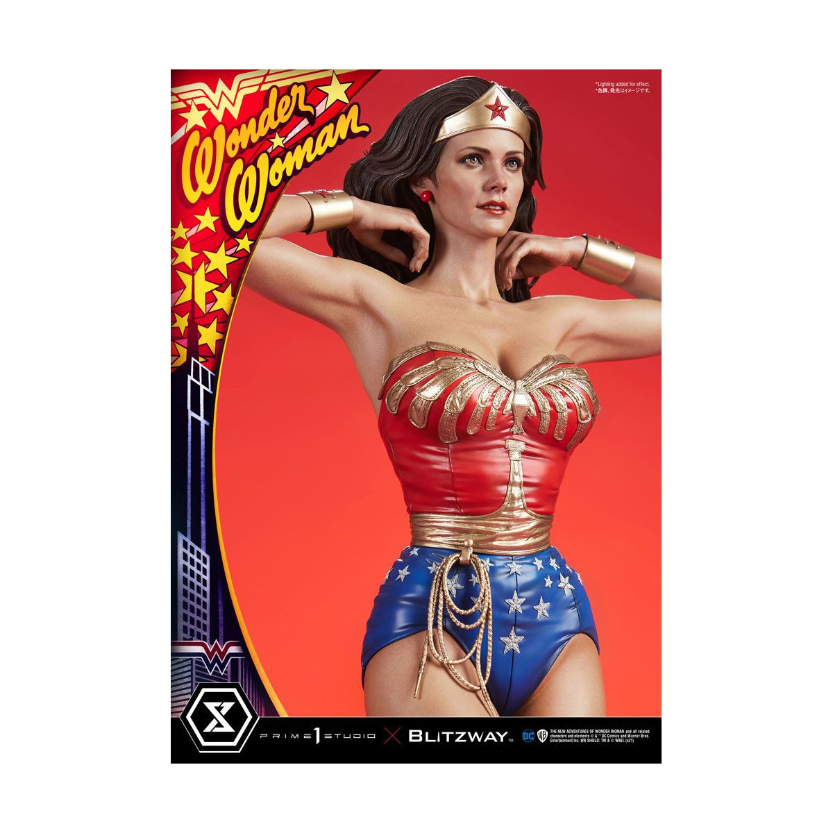 Prime 1 Studio X Blitzway DC Comics - Lynda Carter Wonder Woman 1975 Bonus Version 1/3 Statua