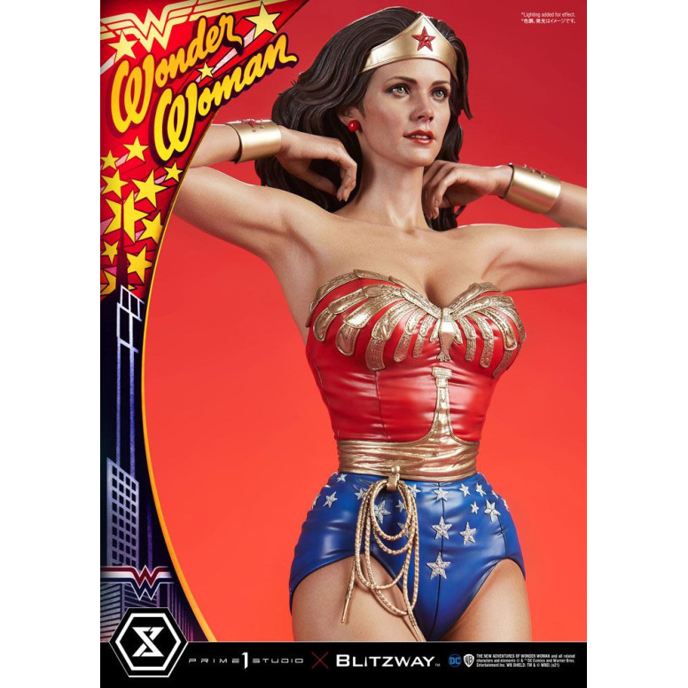Prime 1 Studio X Blitzway DC Comics - Lynda Carter Wonder Woman 1975 Bonus Version 1/3 Statua