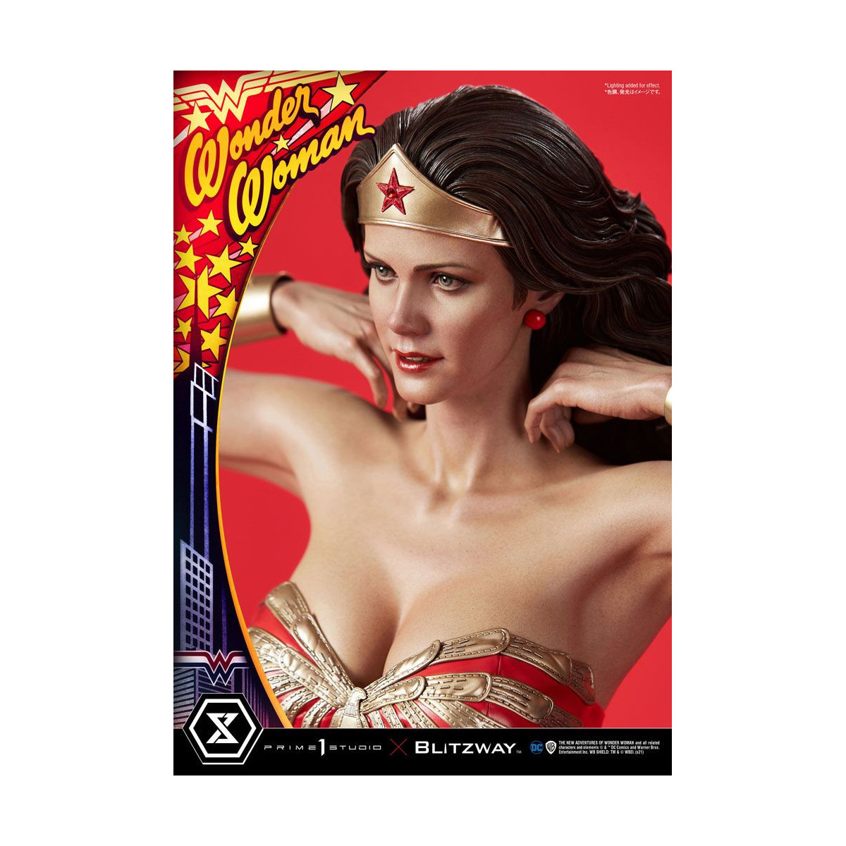Prime 1 Studio X Blitzway DC Comics - Lynda Carter Wonder Woman 1975 Bonus Version 1/3 Statua