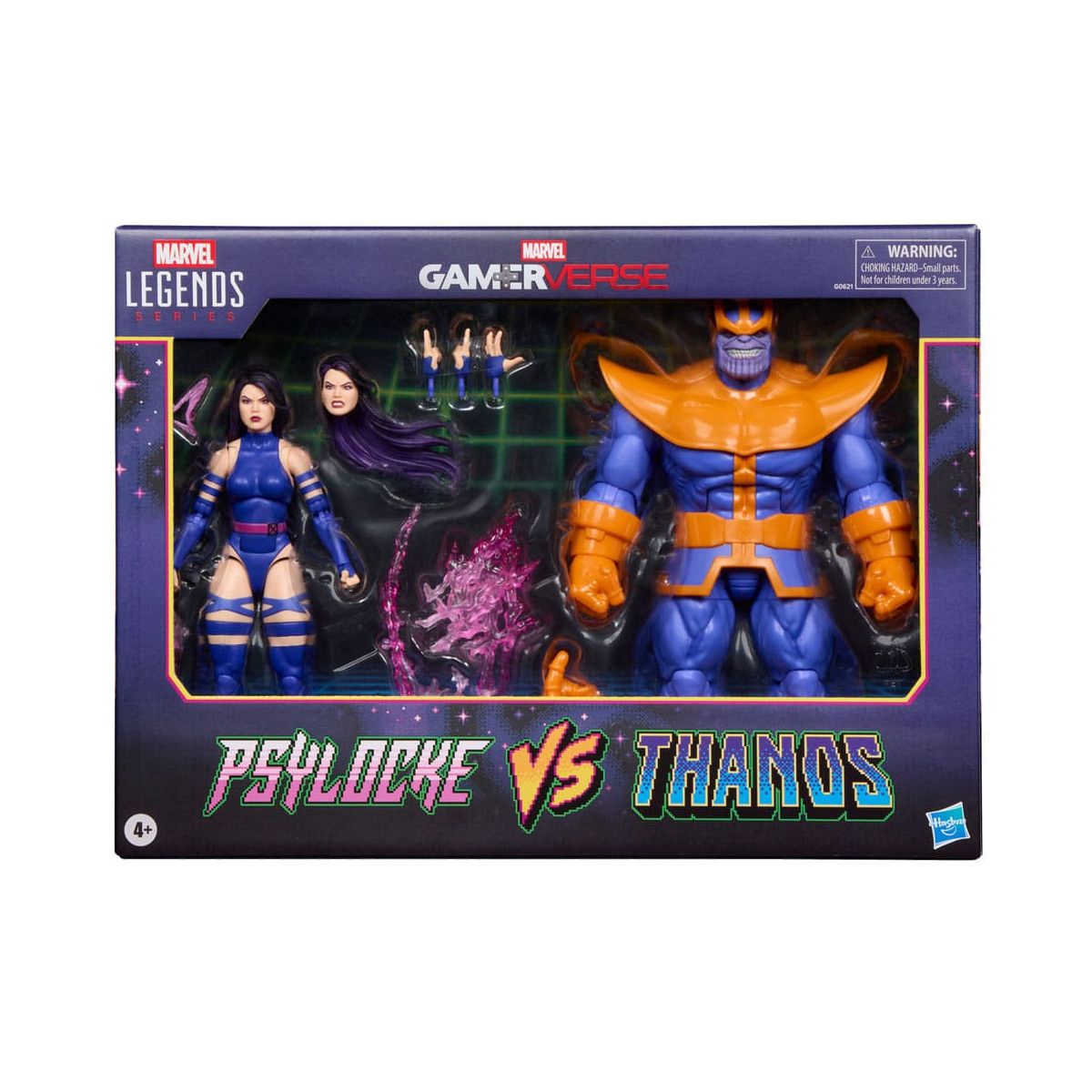 Hasbro Marvel Legends Serie Gamerverse - Psylocke contro Thanos