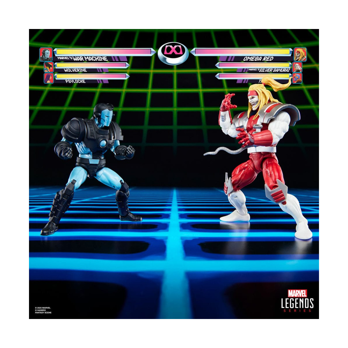 Hasbro Marvel Legends Serie Gamerverse - War Machine contro Omega Red