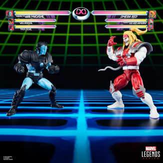 Hasbro Marvel Legends Serie Gamerverse - War Machine contro Omega Red