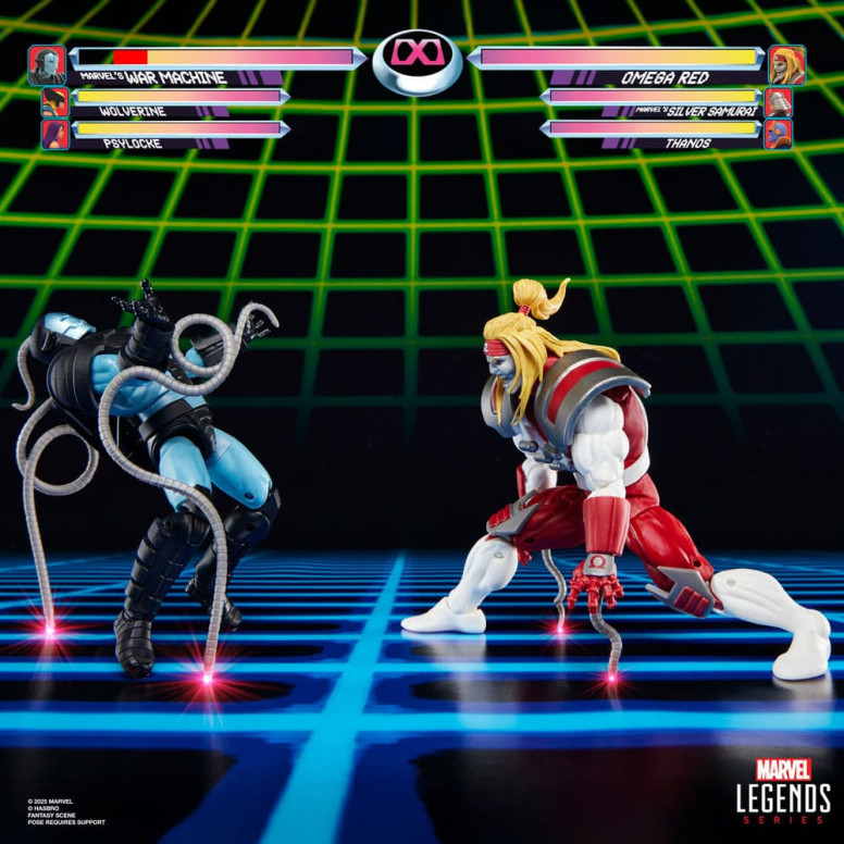 Hasbro Marvel Legends Serie Gamerverse - War Machine contro Omega Red