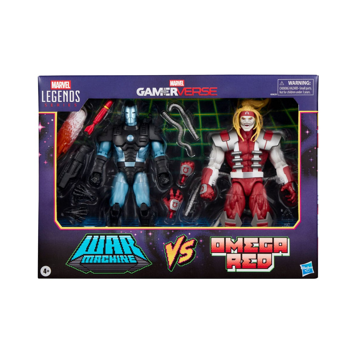 Hasbro Marvel Legends Serie Gamerverse - War Machine contro Omega Red