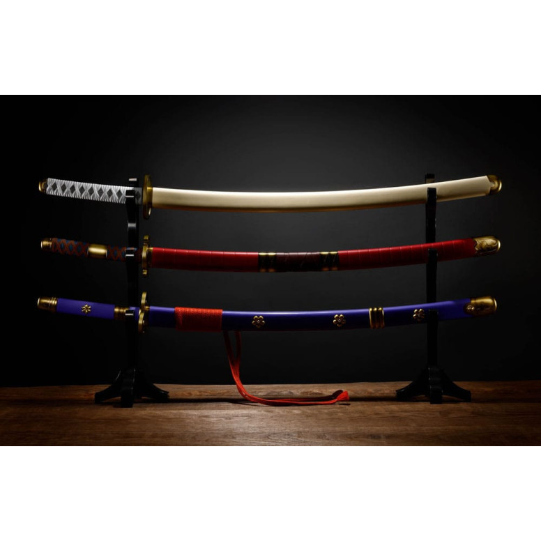 Bandai Tamashii - One Piece - Roronoa Zoro Tre Spade Stile 1/1 - Set 3 Spade Replica