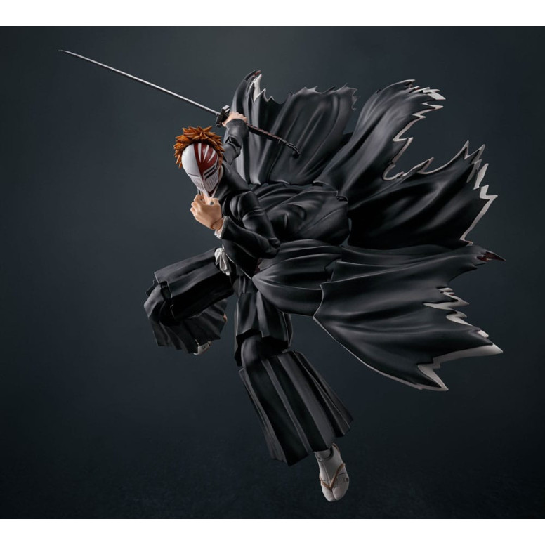 Tamashii Bandai - ICHIGO KUROSAKI GETSUGATENSHO - Bleach 1000 YEAR BLOOD WAR - SH Figuarts SHF