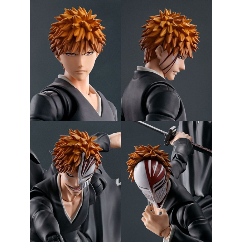 Tamashii Bandai - ICHIGO KUROSAKI GETSUGATENSHO - Bleach 1000 YEAR BLOOD WAR - SH Figuarts SHF
